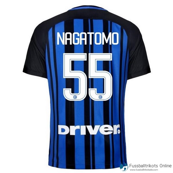 Inter Milan Trikot Heim Nagatomo 2017-18 Fussballtrikots Günstig